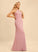Length Neckline Fabric Lace Floor-Length HighNeck Embellishment Silhouette Trumpet/Mermaid Jazmin Floor Length Sleeveless Bridesmaid Dresses