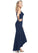 Gillian Sleeveless Off The Shoulder A-Line/Princess Natural Waist Floor Length Bridesmaid Dresses