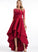 A-Line Silhouette Asymmetrical Sequins Embellishment Neckline Length ScoopNeck Fabric Hailey Sleeveless Floor Length Bridesmaid Dresses