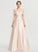 Wedding Wedding Dresses Dress Floor-Length Sequins Ball-Gown/Princess With Off-the-Shoulder Elliana Satin