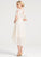Fabric Silhouette Asymmetrical Neckline ScoopNeck Length A-Line Pleated Embellishment Kierra Natural Waist Scoop Bridesmaid Dresses
