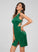 Homecoming Libby Front Satin Homecoming Dresses One-Shoulder Sheath/Column Split Dress With Short/Mini