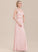 Ruffle Embellishment Silhouette Fabric A-Line Neckline Sweetheart Length Floor-Length Monserrat Natural Waist Sleeveless Bridesmaid Dresses