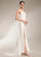 Train Maud A-Line Cowl Court Neck With Wedding Dresses Dress Wedding Beading