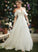 Court Viv Wedding Sequins A-Line Ruffle Sweetheart Beading Train Wedding Dresses Dress With