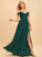 Neckline Fabric Floor-Length Length Off-the-Shoulder Silhouette Embellishment SplitFront A-Line Rowan Natural Waist Floor Length Bridesmaid Dresses