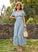 Sleeve Straps A-Line Sleeves Length SquareNeckline Neckline Ankle-Length Silhouette Sue Natural Waist Spaghetti Staps Bridesmaid Dresses