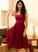 Dresses Neck Formal Dresses Hadassah Chiffon Square A-line