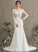 With Crepe Stretch Chapel Wedding Dress Beading Wedding Dresses Neck Trumpet/Mermaid Scoop Train Sequins Lola