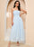 Neckline Fabric Length Silhouette SquareNeckline Ankle-Length A-Line Straps Krystal Sleeveless Halter A-Line/Princess Bridesmaid Dresses