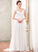 With V-neck Beading Wedding Sweep Sequins Lace Wedding Dresses Chiffon Dress Train Lori A-Line