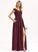 Floor-Length SplitFront Neckline Length Off-the-Shoulder Silhouette Fabric Ruffle Embellishment A-Line Pockets Mara Bridesmaid Dresses