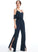 Fabric Straps Ruffle Length Embellishment Floor-Length V-neck Neckline Jacey Sleeveless A-Line/Princess Spaghetti Staps Bridesmaid Dresses