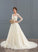 Ball-Gown/Princess Wedding Illusion Court Lace Crystal Dress Wedding Dresses Tulle Train