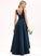 Pockets Neckline Embellishment Silhouette Length Asymmetrical ScoopNeck A-Line Fabric Kasey A-Line/Princess Floor Length Bridesmaid Dresses
