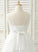 Flower Girl Dresses - Tulle/Lace Dress Neck Celeste A-Line Girl Floor-length Sleeveless Flower Scoop