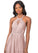 Lillie Sleeveless Floor Length A-Line/Princess Off The Shoulder Natural Waist Bridesmaid Dresses