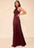 Shannon Natural Waist Halter Floor Length Sleeveless A-Line/Princess Bridesmaid Dresses