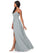 Juliet Spaghetti Staps Natural Waist Sleeveless Floor Length A-Line/Princess Bridesmaid Dresses