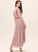 Fabric V-neck Ruffle Asymmetrical Neckline Embellishment Length Silhouette A-Line Emmy Floor Length A-Line/Princess Bridesmaid Dresses