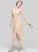 Fabric CascadingRuffles Silhouette Neckline A-Line Asymmetrical One-Shoulder Ruffle Bow(s) Embellishment Length Princess Bridesmaid Dresses