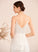 Sequins Wedding Dress With Court A-Line Train V-neck Destiny Wedding Dresses