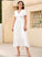 Wedding Dresses Lauretta Wedding Dress V-neck Tea-Length A-Line