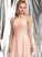 Beading Homecoming Dresses Dress With Scoop Evie Knee-Length Neck Homecoming Chiffon A-Line Lace