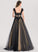 Train Tulle Ball-Gown/Princess Sweep Cheryl Sweetheart Prom Dresses