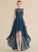 Silhouette Neckline Straps ScoopNeck Lace Length A-Line Fabric Asymmetrical Annalise Floor Length Spandex Bridesmaid Dresses
