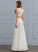 Wedding Scoop With A-Line Neck Cameron Floor-Length Wedding Dresses Chiffon Dress Sequins Beading