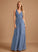 Neckline A-Line Pockets Fabric Embellishment Length Floor-Length V-neck Silhouette Lizeth Floor Length Straps Bridesmaid Dresses
