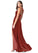 Kiley Floor Length Sleeveless Natural Waist A-Line/Princess Spaghetti Staps Bridesmaid Dresses