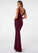 Amari Trumpet/Mermaid Floor Length Spaghetti Staps Natural Waist Sleeveless Bridesmaid Dresses