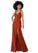 Moira A-Line/Princess Sleeveless Knee Length Natural Waist Spaghetti Staps Bridesmaid Dresses