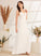 Train Wedding Beading Wedding Dresses Split V-neck Front With Sweep Dress Kayden A-Line