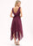Straps Lace Length Neckline A-Line Fabric V-neck Ankle-Length Silhouette Ryan Spaghetti Staps Natural Waist Bridesmaid Dresses