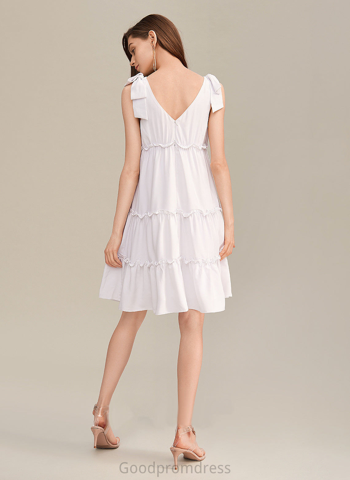 Sierra Formal Dresses V-Neck A-line Dresses
