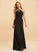 HighNeck Floor-Length Neckline Silhouette Length Fabric Trumpet/Mermaid Straps Leah Natural Waist Floor Length Sleeveless Bridesmaid Dresses