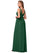 Addisyn Natural Waist Floor Length Off The Shoulder Sleeveless A-Line/Princess Bridesmaid Dresses