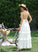 Dresses A-line V-Neck Crystal Formal Dresses