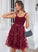 Homecoming Homecoming Dresses A-Line Short/Mini Neckline Square Dress Ashanti