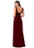 Ashlyn A-Line/Princess Sleeveless Natural Waist Spaghetti Staps Off The Shoulder Floor Length Bridesmaid Dresses