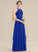 Embellishment Ruffle Floor-Length ScoopNeck Neckline Fabric A-Line Silhouette Length Ingrid Trumpet/Mermaid Natural Waist Bridesmaid Dresses