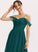 Neckline Silhouette Floor-Length Fabric V-neck Length Embellishment Ruffle A-Line Lyric Trumpet/Mermaid Natural Waist Bridesmaid Dresses