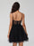 A-Line Dress Square Carleigh Short/Mini Homecoming Dresses Homecoming Tulle Neckline