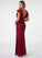 Sibyl Scoop A-Line/Princess Natural Waist Floor Length Sleeveless Bridesmaid Dresses