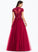 Scoop With Prom Dresses Tulle Sequins Neck Maia Ball-Gown/Princess Floor-Length