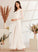 Dress A-Line Bow(s) Wedding Rosalind Floor-Length V-neck Wedding Dresses Lace With
