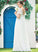 Wedding Dresses Beading Floor-Length Chiffon With Poll V-neck Dress Wedding Empire Pleated